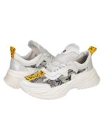 Кроссовки кожаные