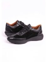 Кроссовки кожаные