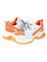 Кроссовки кожаные