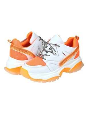 Кроссовки кожаные