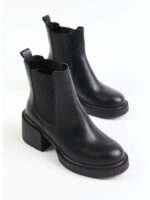 Ботильоны кожаные