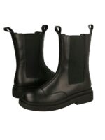 Ботинки кожаные