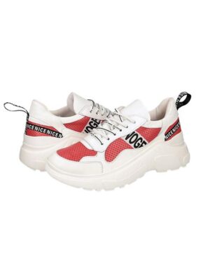 Кроссовки кожаные