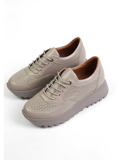 Кроссовки кожаные — изображение 5