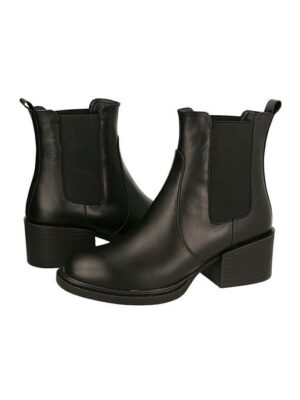 Ботильоны кожаные