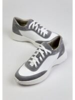 Кроссовки кожаные