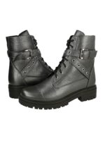 Ботинки кожаные