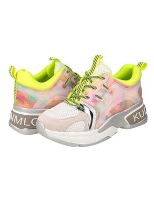 Кроссовки кожаные