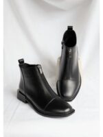 Ботинки кожаные