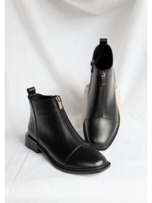 Ботинки кожаные