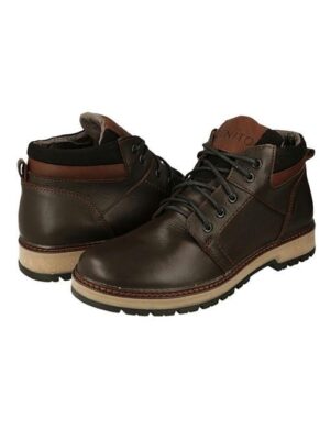 Ботинки кожаные