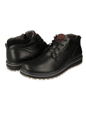 Ботинки кожаные