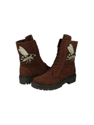 Ботинки нубуковые