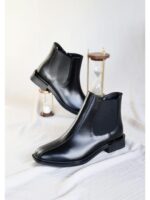 Ботинки кожаные
