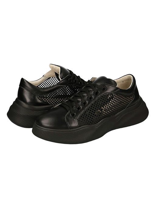 Кроссовки кожаные