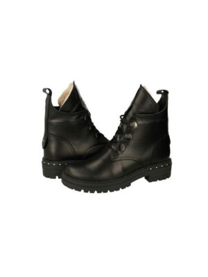 Ботинки кожаные