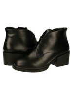 Ботильоны кожаные