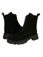 Ботинки замшевые