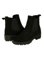 Ботинки замшевые