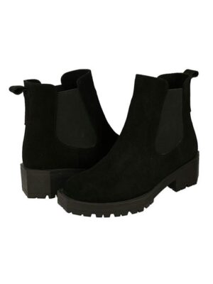 Ботинки замшевые