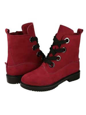 Ботинки нубуковые