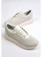 Кроссовки кожаные