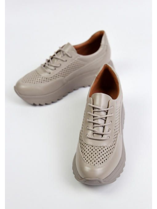 Кроссовки кожаные — изображение 5