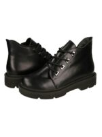 Ботинки кожаные