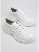 Кроссовки кожаные