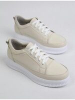 Кеды кожаные