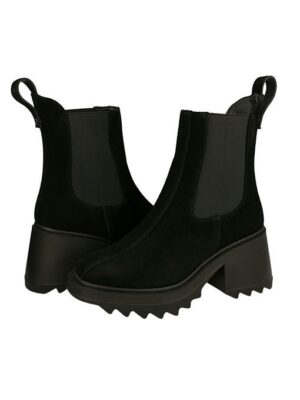 Ботильоны замшевые