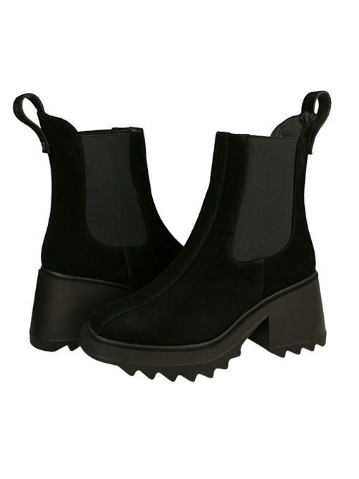 Ботильоны замшевые