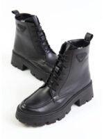 Ботинки кожаные