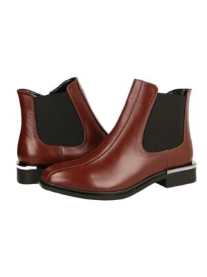 Ботинки кожаные