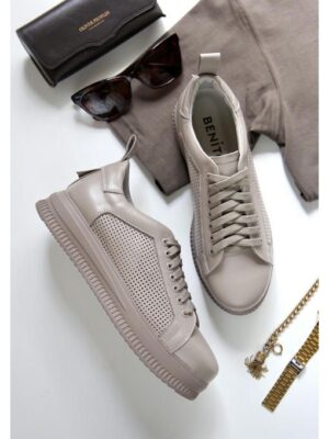 Кеды кожаные