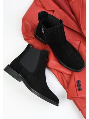 Ботинки кожаные