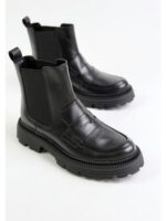 Ботинки кожаные