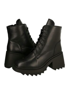 Ботильоны кожаные