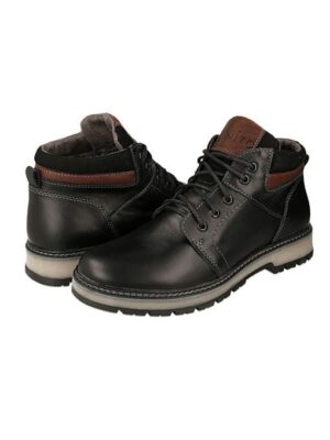 Ботинки кожаные