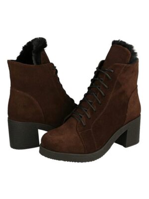 Ботильоны замшевые