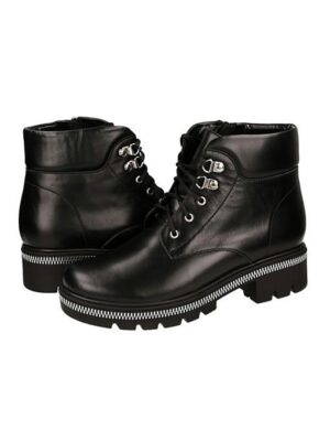 Ботинки кожаные