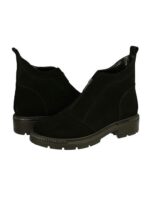 Ботинки замшевые