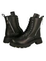 Ботинки кожаные