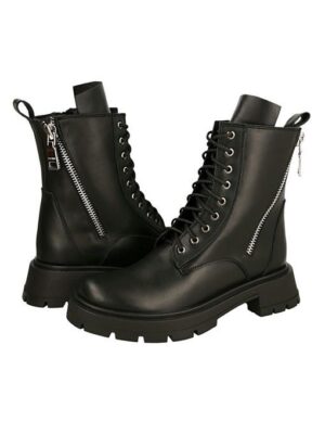 Ботинки кожаные