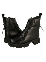 Ботинки кожаные