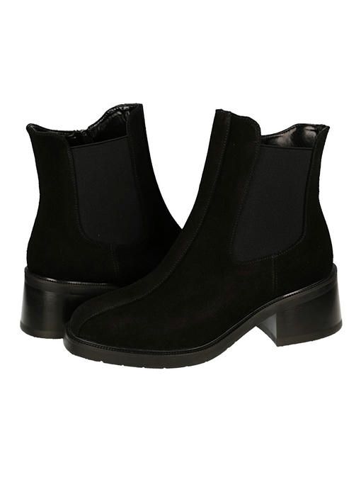 Ботильоны замшевые