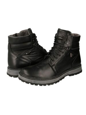 Ботинки кожаные