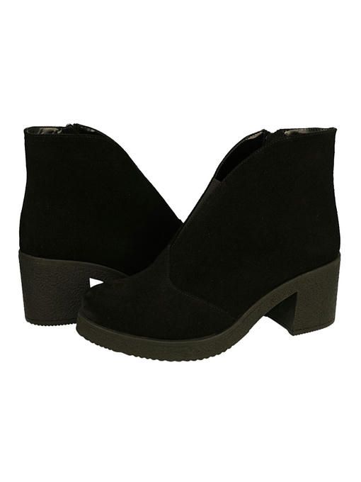 Ботильоны замшевые