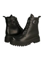 Ботинки кожаные