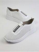 Кроссовки кожаные